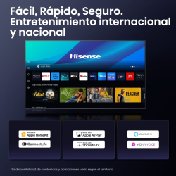 Hisense 55A6Q Televisor 139,7 cm (55") 4K Ultra HD Smart TV Wifi Negro 300 cd / m²