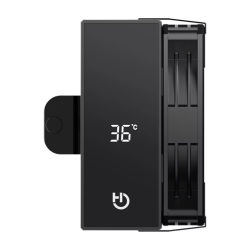 Hiditec DC10 PRO Procesador Refrigerador de aire 12 cm Negro 1 pieza(s