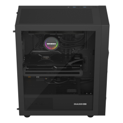GENESIS NLG-2318 sistema de refrigeración para ordenador Carcasa del ordenador Kit de refrigeración líquida Negro