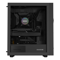 GENESIS NLG-2320 sistema de refrigeración para ordenador Carcasa del ordenador Kit de refrigeración líquida Negro