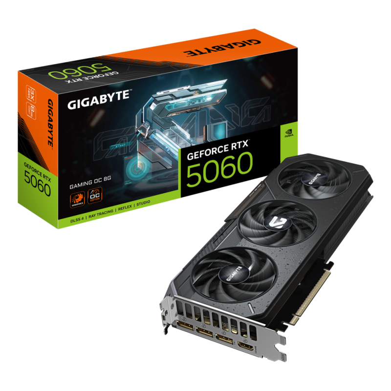 GIGABYTE GeForce RTX 5060 GAMING OC 8G NVIDIA