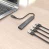 AISENS A109-0943 base para portátil y replicador de puertos Alámbrico USB 3.2 Gen 1 (3.1 Gen 1) Type-C
