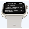 Honor InfoWear Watch 2i 4,7 cm (1.85") AMOLED 49.7 mm Digital 390 x 450 Pixeles Pantalla táctil Blanco