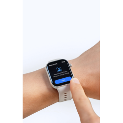 Honor InfoWear Watch 2i 4,7 cm (1.85") AMOLED 49.7 mm Digital 390 x 450 Pixeles Pantalla táctil Blanco