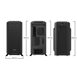 be quiet! Silent Base 802 Black Midi Tower Negro
