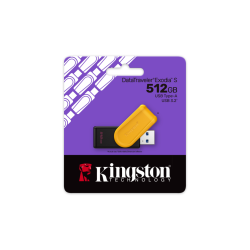Kingston Technology DataTraveler Exodia S unidad flash USB USB tipo A 3.2 Gen 1 (3.1 Gen 1) Negro, Amarillo