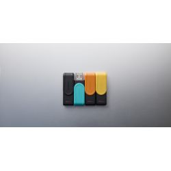 Kingston Technology DataTraveler Exodia S unidad flash USB USB tipo A 3.2 Gen 1 (3.1 Gen 1) Negro, Amarillo