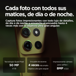 Motorola moto g15 17,1 cm (6.72") SIM doble Android 15 4G USB Tipo C 8 GB 512 GB 5200 mAh Verde