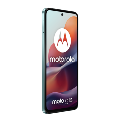 Motorola moto g15 17,1 cm (6.72") SIM doble Android 15 4G USB Tipo C 8 GB 512 GB 5200 mAh Azul claro