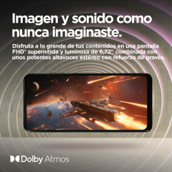 Motorola moto g15 17,1 cm (6.72") SIM doble Android 15 4G USB Tipo C 8 GB 512 GB 5200 mAh Azul claro