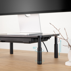 TooQ TQMR087 soporte para monitor Escritorio