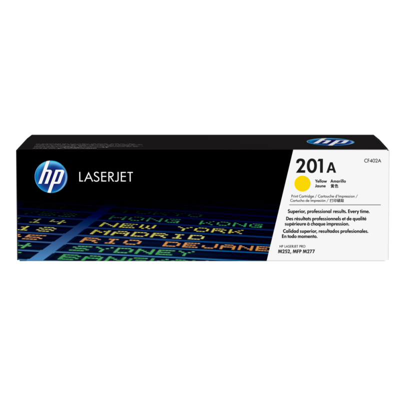 HP 201A Yellow Original LaserJet Toner Cartridge cartucho de tóner 1 pieza(s
