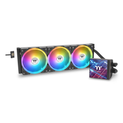 Thermaltake MAGFloe 420 Ultra ARGB Procesador Sistema de refrigeración líquida todo en uno 14 cm Negro 1 pieza(s