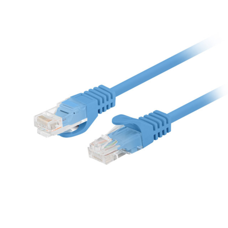 Lanberg PCU6-20CC-0025-B cable de red Azul 0,25 m Cat6 U/UTP (UTP