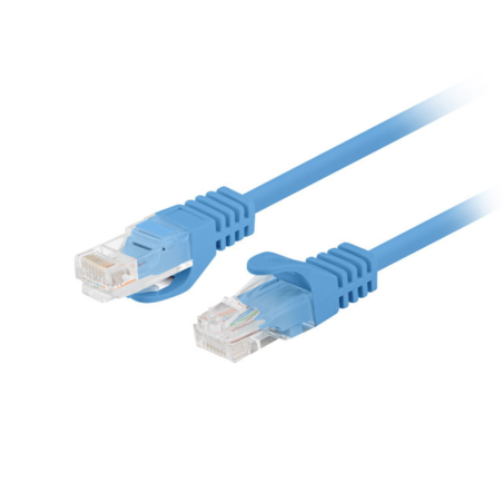 Lanberg PCU6-20CC-0025-B cable de red Azul 0,25 m Cat6 U/UTP (UTP