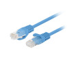 Lanberg PCU6-20CC-0025-B cable de red Azul 0,25 m Cat6 U/UTP (UTP