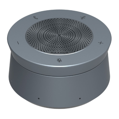 MAXHUB UC BM45 altavoz PC USB Tipo C Gris