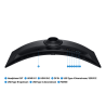 Samsung G91F pantalla para PC 124,5 cm (49") 5120 x 1440 Pixeles Dual QHD LCD Negro