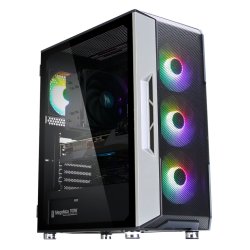 Zalman I3 Neo ATX Mid Tower PC Case Mesh front for efficient cooling Pre-installed fan 3 Midi Tower Negro