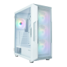 Zalman I3 NEO WHITE carcasa de ordenador Midi Tower Blanco