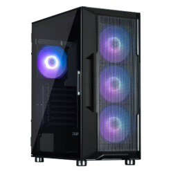 Zalman I3 NEO ARGB BLACK carcasa de ordenador Midi Tower Negro
