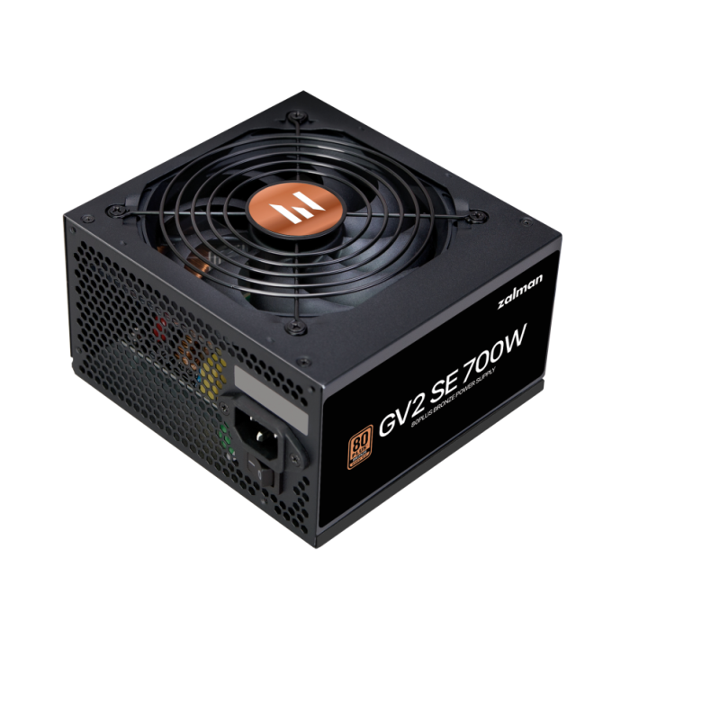 Zalman ZM700-GV2SE unidad de fuente de alimentación 700 W 20+4 pin ATX ATX Negro