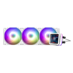 Zalman ALPHA2 DS A36 White Procesador Sistema de refrigeración líquida todo en uno 12 cm Blanco 1 pieza(s