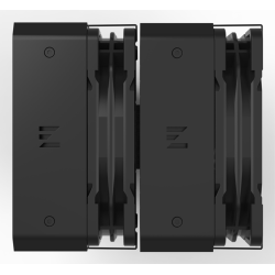 Zalman CNPS14X DUO Conjunto de chips Refrigerador de aire Negro 1 pieza(s
