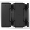 Zalman CNPS14X DUO Conjunto de chips Refrigerador de aire Negro 1 pieza(s