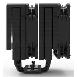 Zalman CNPS14X DUO Conjunto de chips Refrigerador de aire Negro 1 pieza(s