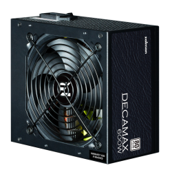 Zalman Decamax unidad de fuente de alimentación 600 W ATX Negro