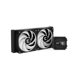 Zalman ALPHA2 A24 BLACK sistema de refrigeración para ordenador Procesador Sistema de refrigeración líquida todo en uno Negro