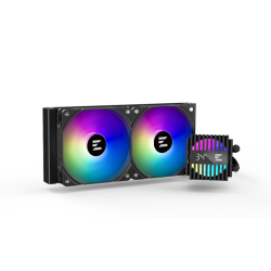 Zalman ALPHA2 A24 BLACK sistema de refrigeración para ordenador Procesador Sistema de refrigeración líquida todo en uno Negro