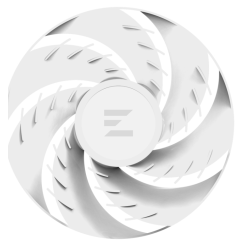 Zalman ZM-AF120R ARGB Carcasa del ordenador Ventilador Blanco 1 pieza(s