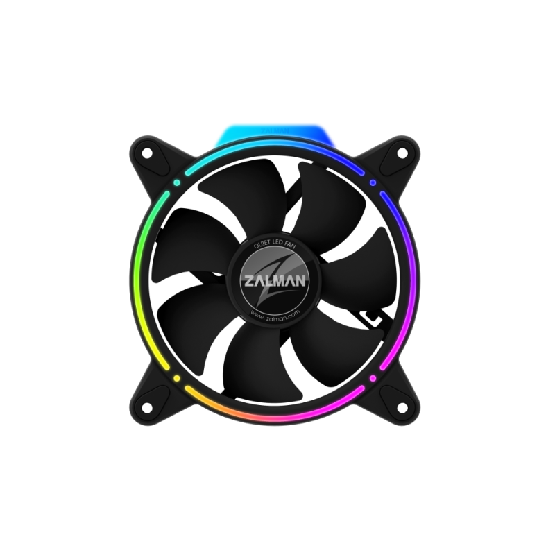 Zalman ZM-RFD120A sistema de refrigeración para ordenador Carcasa del ordenador Ventilador 12 cm Negro