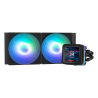 Zalman ALPHA2 DS A24 BLACK sistema de refrigeración para ordenador Procesador Sistema de refrigeración líquida todo en uno 12 cm
