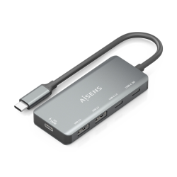 AISENS A109-0946 base para portátil y replicador de puertos Alámbrico USB 3.2 Gen 1 (3.1 Gen 1) Type-C