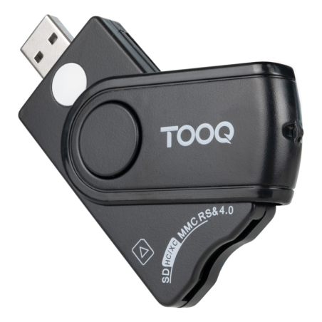 TooQ TQR-3012B lector de tarjeta inteligente USB 2.0