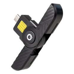 TooQ TQR-3011B lector de tarjeta inteligente USB Tipo C