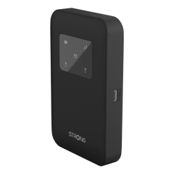 Strong 4G+ LTE MiFi Hotspot Router Wi-Fi 900 router inalámbrico Doble banda (2,4 GHz / 5 GHz) Negro
