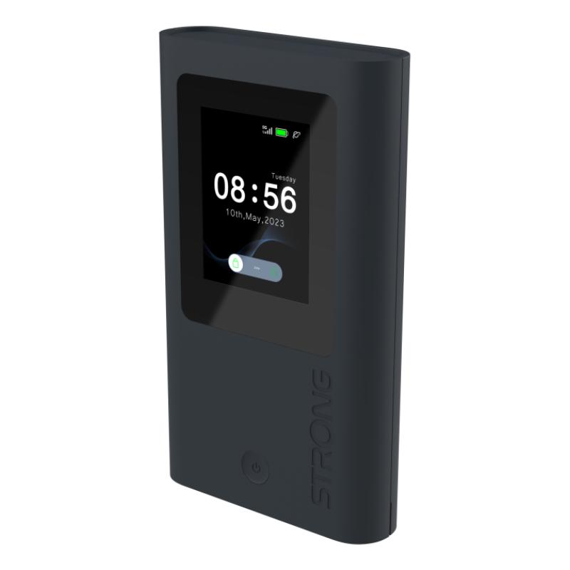 Strong 5GMIFIAX1800 router inalámbrico Doble banda (2,4 GHz / 5 GHz) 5G Negro