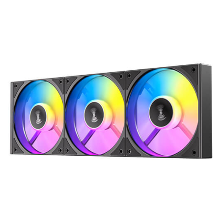 Antec C120 ARGB Carcasa del ordenador Ventilador 12 cm Negro 3 pieza(s