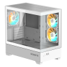 GIGABYTE C201 PANORAMIC ICE Midi Tower Blanco