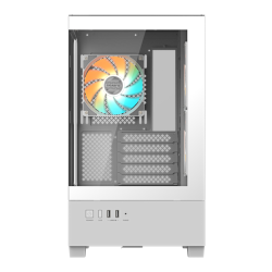 GIGABYTE C201 PANORAMIC ICE Midi Tower Blanco