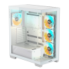GIGABYTE C500 PANORAMIC STEALTH Midi Tower Blanco