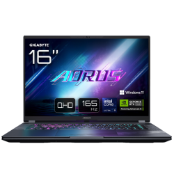 GIGABYTE AORUS ELITE 16 BWHC3ESC64SH ordenador portatil Intel Core Ultra 9 40,6 cm (16") DDR5-SDRAM NVIDIA GeForce RTX 5070 Wi-F