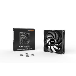 be quiet! Pure Wings 3 120mm PWM high-speed Carcasa del ordenador Ventilador 12 cm Negro 1 pieza(s