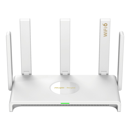 Ruijie Networks RG-EW3000GX router inalámbrico Gigabit Ethernet Doble banda (2,4 GHz / 5 GHz) Blanco