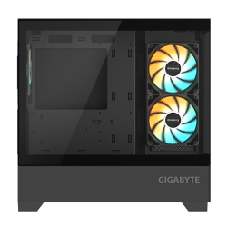 GIGABYTE C201 PANORAMIC Midi Tower Negro
