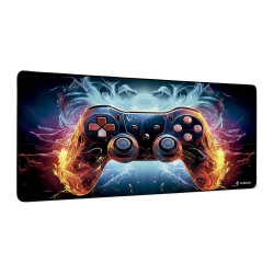 SUBBLIM GameCore XL Alfombrilla de ratón para juegos Negro, Multicolor